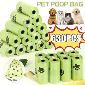 Biodegradable dog poop bags