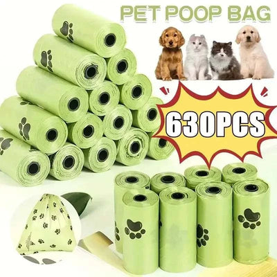 Biodegradable dog poop bags